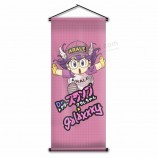 japanese anime girl arale flag home decor hanging poster cartoon cute kawaii girl wall scroll banner 45x110cm