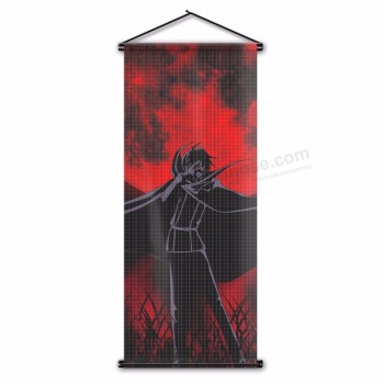 giapponese cartoon code geass poster flag anime cool lelouch wall hanging scroll banner flag 18x43 IN