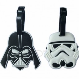 Cartoon Star Wars Gepäckanhänger Reise Accessorles Silikagel Koffer ID-Adresse Inhaber Gepäck Boarding-Tag tragbaren Etikett