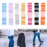 Cinghie per bagagli regolabili Cinghia per cintura per chiusura bagaglio chiusura a fibbia colorata