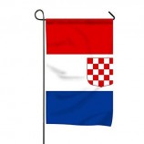bandera decorativa del jardín de croacia banderas del patio de poliéster croatia