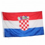 professionele op maat gemaakte vlag van Kroatië land banner