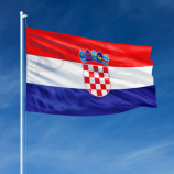 standaard maat aangepaste Kroatië land nationale vlag