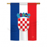 Indoor wall decotive Croatia banner flag wholesale
