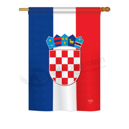 Indoor wall decotive Croatia banner flag wholesale