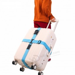 調節可能なスーツケースクロスストラップトロリー荷物ナイロンパッキングベルトトラベルバゲージパッキングストラップトラベルアクセサリー