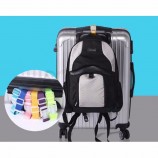 旅行スーツケースバッグ荷物軽量荷物ストラップアクセサリー調節可能な吊りバックルストラップ荷物紐で縛るベルトロックフック