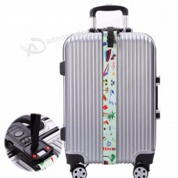 Großhandel Travel Skala Passwort leichte Gepäckgurte einstellbar und multifunktionale Koffergurt robustes Reisezubehör