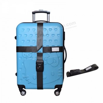 регулируемые легкие ремни для багажа многоразовые дорожные тележки чемодан с пряжкой ремня безопасности