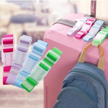 Botão fivela de segurança ajustável saco portátil peças mala mala cabide alça de bagagem aeronaves acessórios de viagem suprimentos