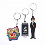 cheap 3D design soft PVC keychain with own logo