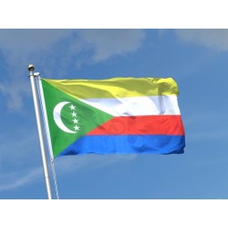 Polyester Comoros Country National Flags Manufacturer
