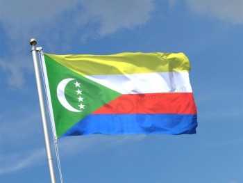 Polyester Comoros Country National Flags Manufacturer