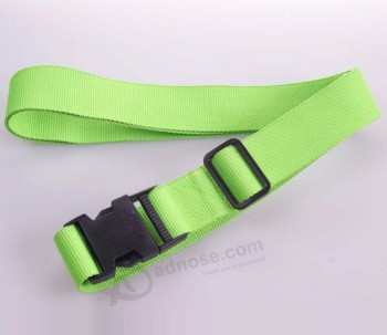 Green durable fabric luggage strap