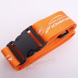 orange background screen printing luggage case belts