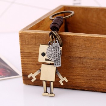 creative cute keychain cowhide alloy handbag purse decor personalized keychains keyring gift