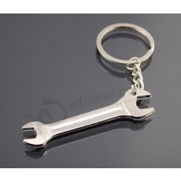 1pcs/lot free shipping woman man casual wrench keychain unisex alloy wrench keyring fashion tool personalised keyrings