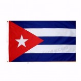 3x5 Foot outdoor Vivid Color and UV Fade Resistant Cuba 3ft x 5ft Printed Polyester Fabric material Flag