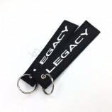 Custom Embroidered Keychain Luggage Tag Label Key Chain flight key chains