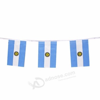 alta qualidade personalizado bandeira bunting argentina