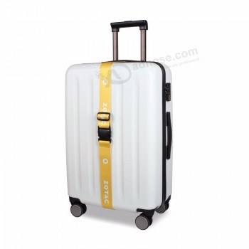 regalo de promoción de correas de equipaje livianas de viaje para oficina con hebilla ajustable de plástico