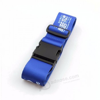 Personalized lightweight luggage straps buckle straps with handle for travel