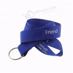 printed logo nylon remove security Tag with lanyard