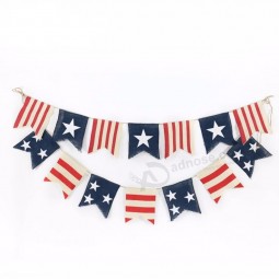 america 4th of july decoration admirable string flag with your logo