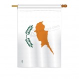 cyprus vlaggen van de wereld nationaliteit indrukken decoratieve verticale 28 