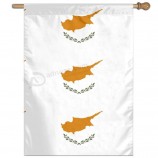 党の家の屋外の装飾キプロスの旗のための庭の旗27 X 37インチのサイズの旗