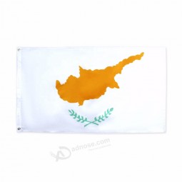 3x5ft polyester Flying Custom Durable stock CYPRUS Flags