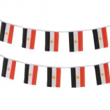 Decorative polyester Egypt country bunting flag