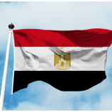 High quality polyester national flags of Egypt
