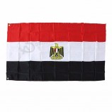 Wholesale 100D Polyester Fabric Material National Country 3 x 5 Custom Egypt Flag