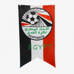 Custom Irregular Polyester Egypt Football team Banner