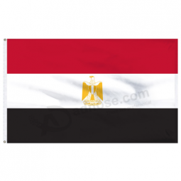 Standard size 100% polyester Egyptian national flag