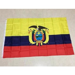 Popular factory promotion different size custom polyester Ecuador flag