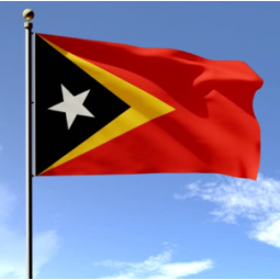 High quality polyester national flags of East Timor