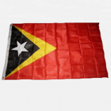 Горячая распродажа Восточный Тимор национальный флаг УФ-выцветание Тимор-Лешти баннер