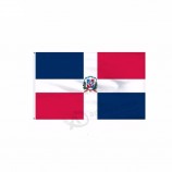 Faroe Dominican Republic 120 x 100D Polyester Flags Banner