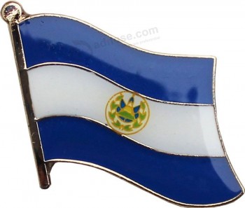 flagline El salvador - national lapel Pin