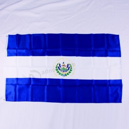 El salvador country printed design polyester flags