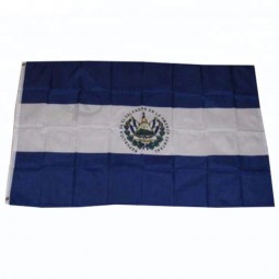 100% polyester printed 3*5ft el salvador country flags