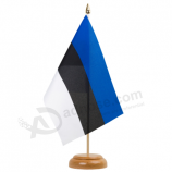 Estland nationale tafel vlag Estland land bureau vlag