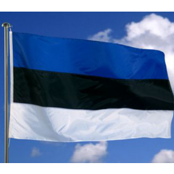banner nacional de estônia banner de bandeira do país de estônia