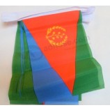 bandera de empavesado eritrea de 6 metros 20 banderas de 9 '' x 6 '' - banderas de cuerda eritrea 15 x 21 cm