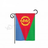 NX 30 * 45 cm soporte de metal personalizado país nacional exterior jardín de su casa bandera de eritrea