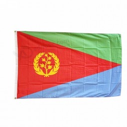 Bandera nacional de eritrea enorme de alta calidad 2019