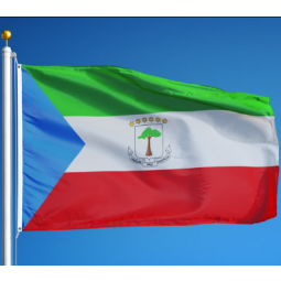 bandeiras do país do mundo fabricante de bandeiras da Guiné Equatorial de poliéster