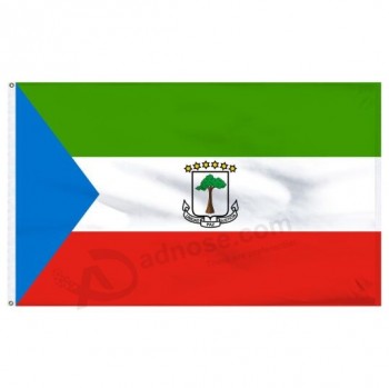 decoração 3x5ft bandeira da guiné equatorial guiné equatorial bandeira nacional do país
